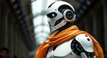 Milano Fashion Week: Ameca, il robot umanoide, è il protagonista della sfilata di Giuseppe di Morabito